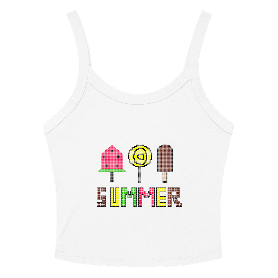 Pixelated Summer Treats Women's Tank Top product image (22)