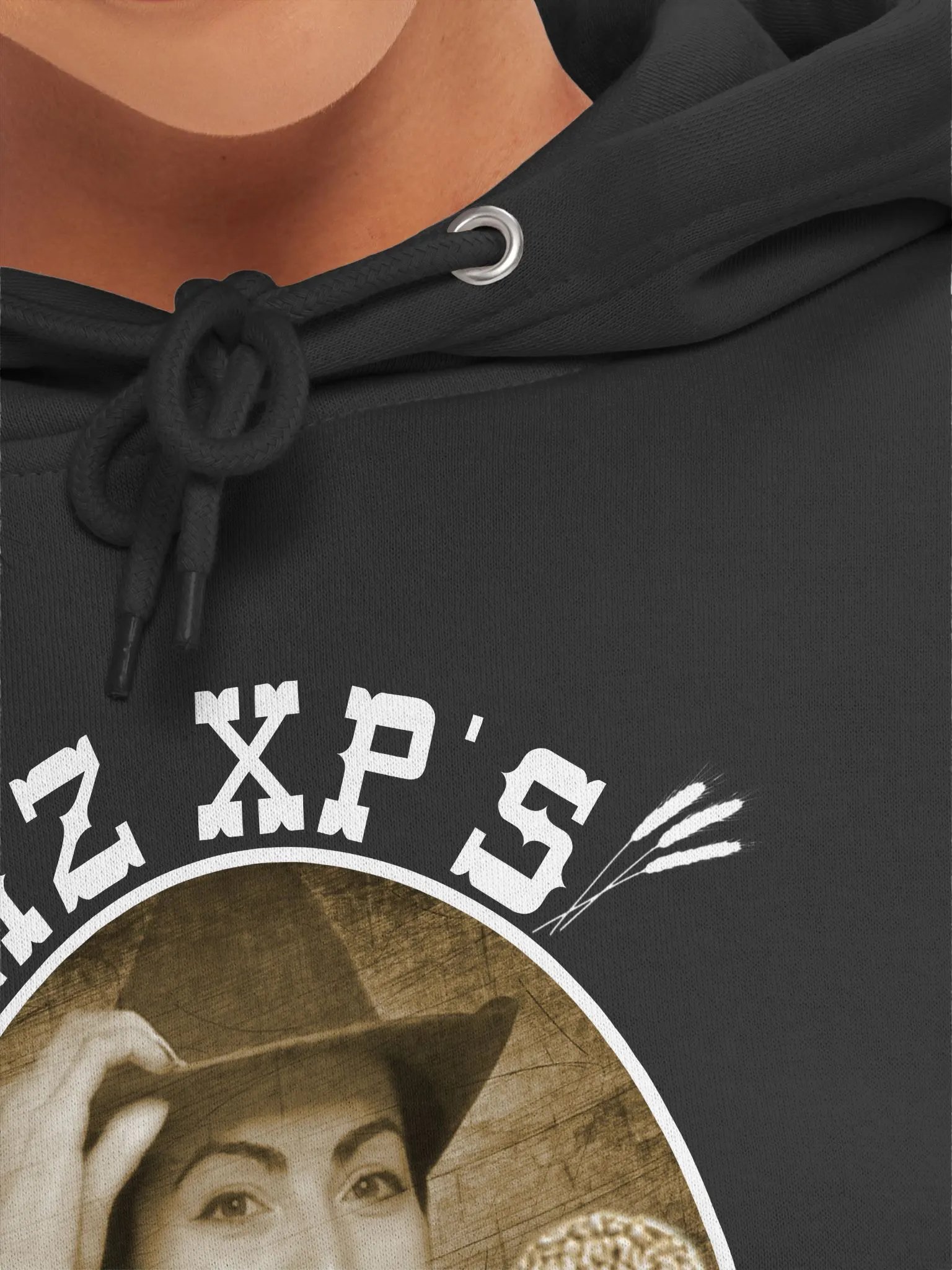 Liz XP Classic Outcakes Unisex Hoodie (White Logo) product image (15)