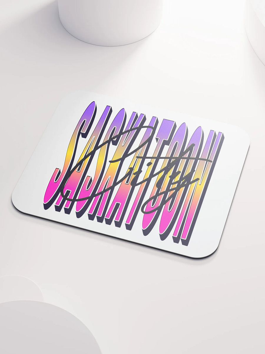 Saskatoon City Gradient Signature Mouse Pad product image (3)