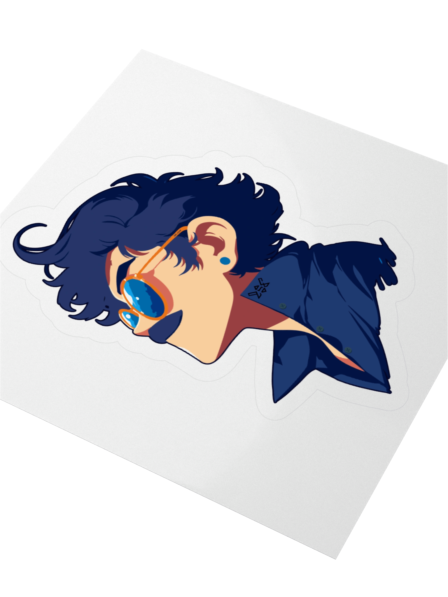 "Null and Shaded" – Stickers – Multiple Sizes product image (2)