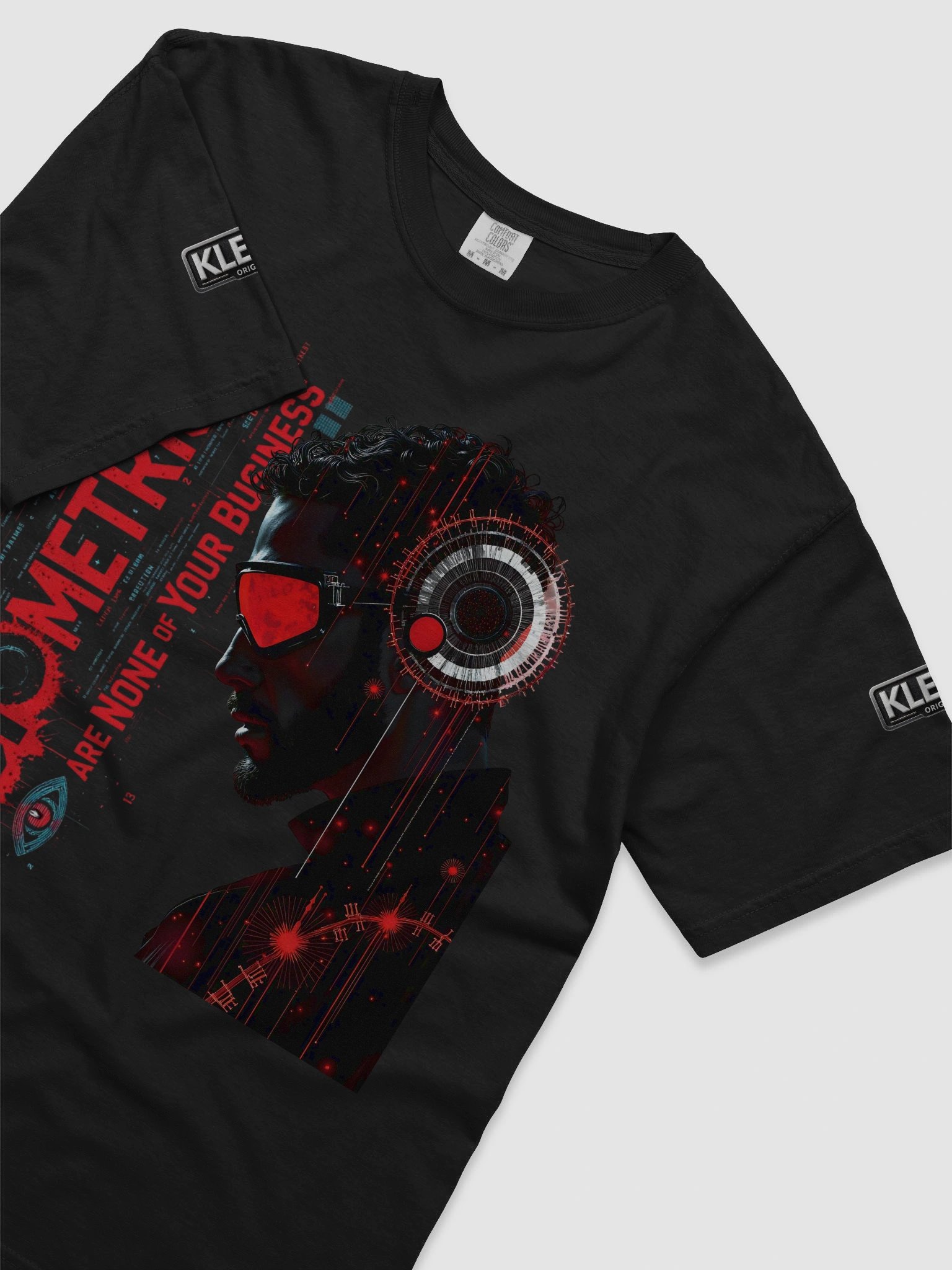 KLERIK Original Logo Tee- My Biometrics Are None Of Your Business product image (4)