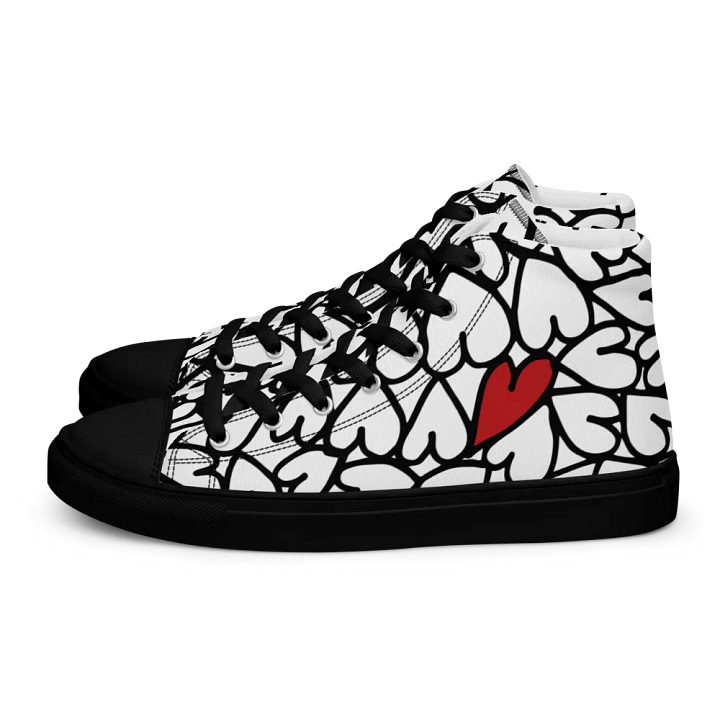 Have A Heart High Top Canvas Shoes product image (1)
