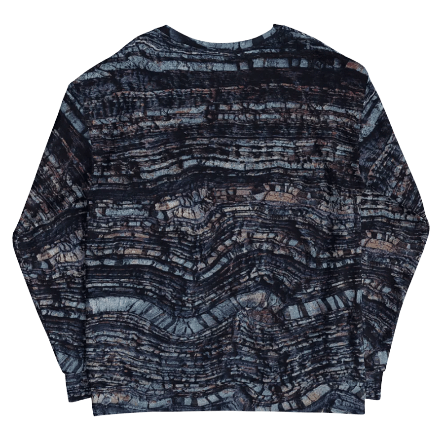 Dark Blue Stone Texture Sweatshirt product image (12)