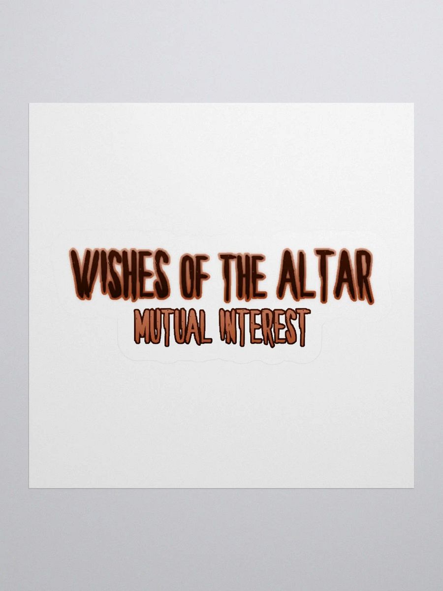 Wishes of the Altar - Mutual Interest product image (1)