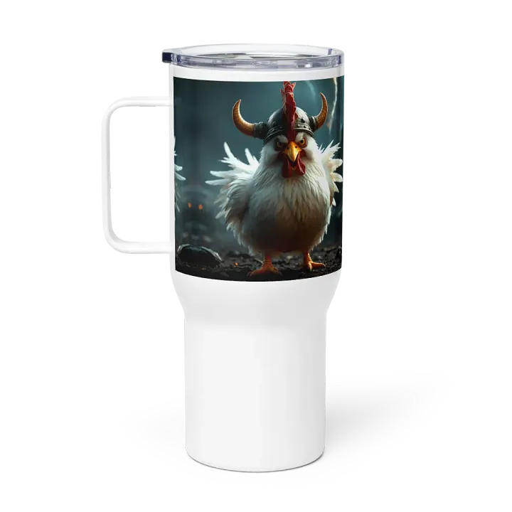 Mirabelle the Battle Chicken Travel Mug product image (2)