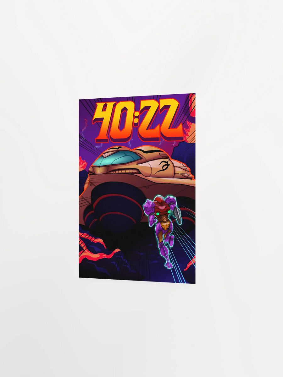 Any% WR Illustration Poster product image (5)