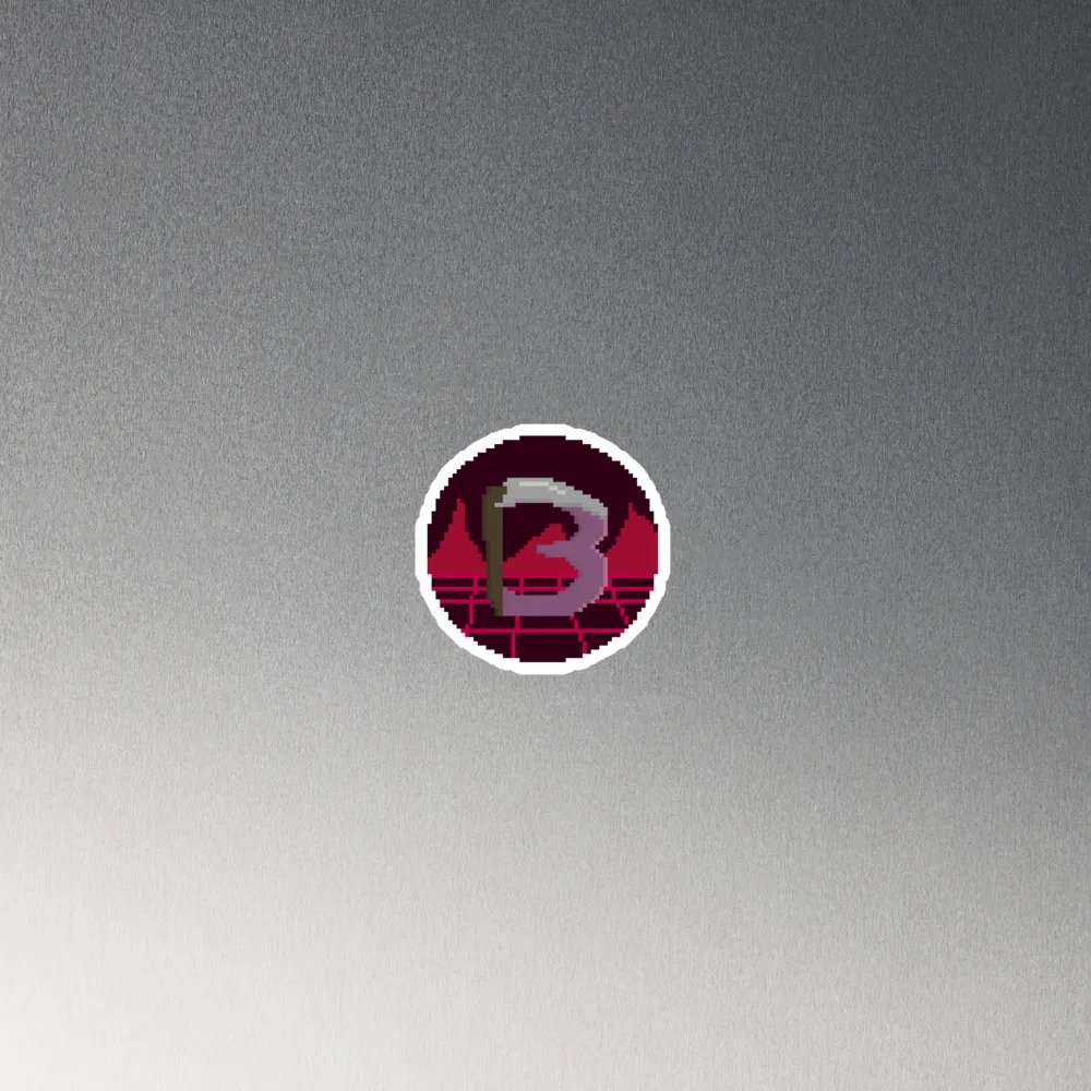 Scythe Harbingerofbeth Logo Magnet designed by Cassafrassarole product image (4)