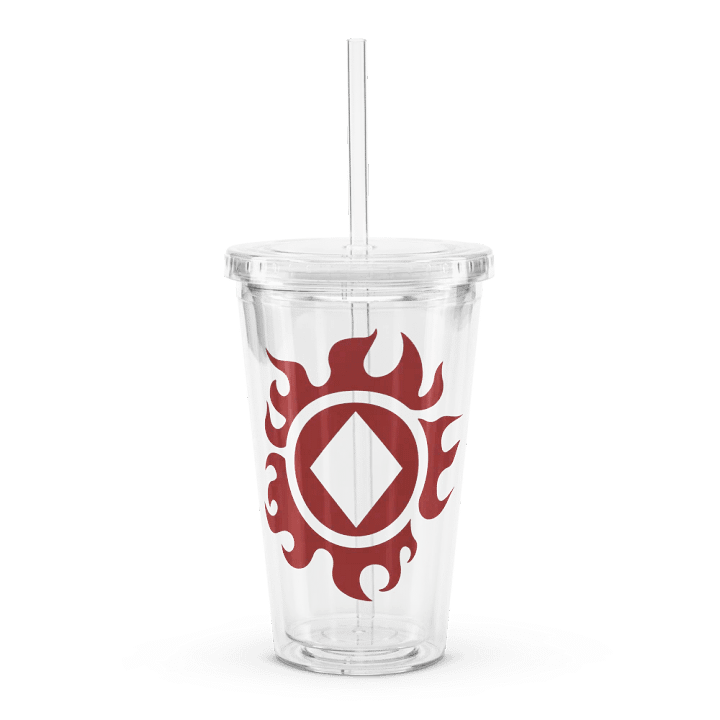 Jimbae Plastic Tumbler w/ Straw product image (1)