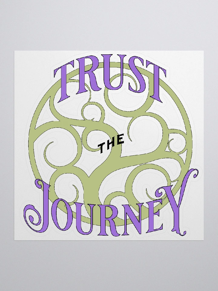 Trust the Journey Sticker product image (1)