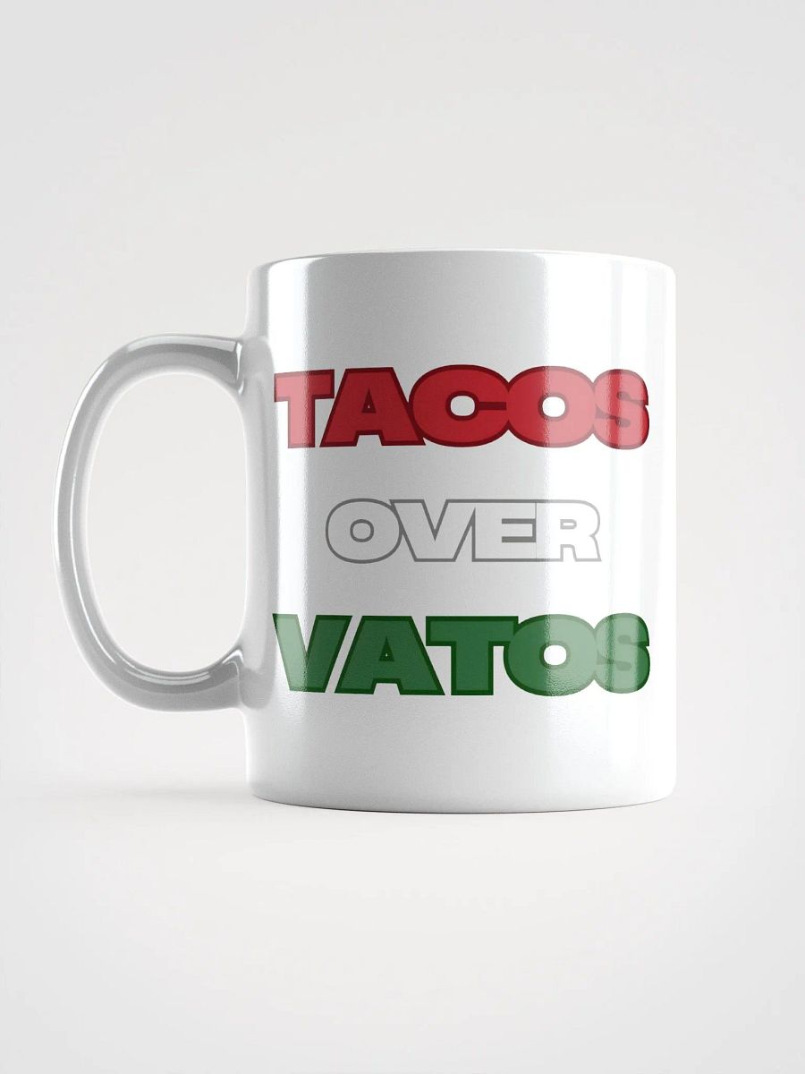 TACOS OVER VATOS white Mug product image (16)
