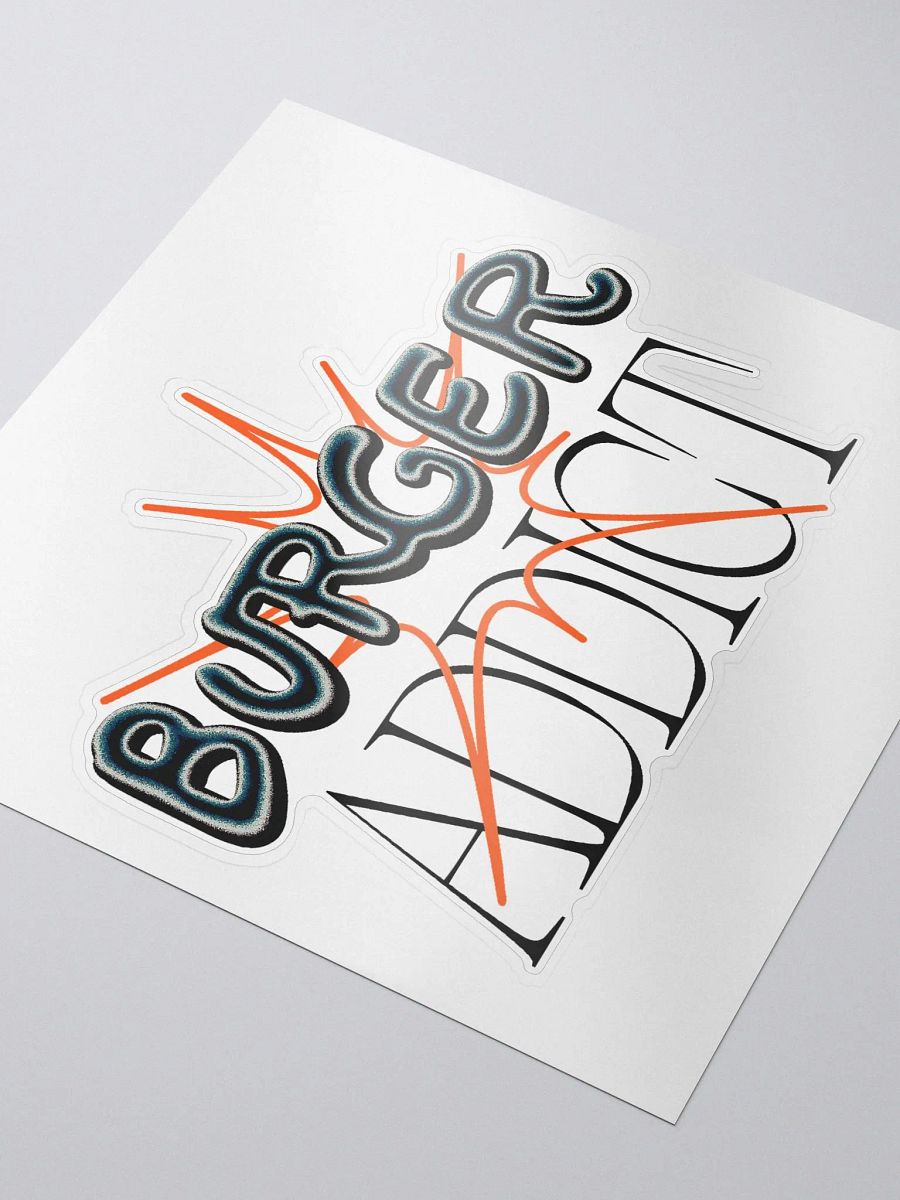 Burger Addict Sticker product image (3)
