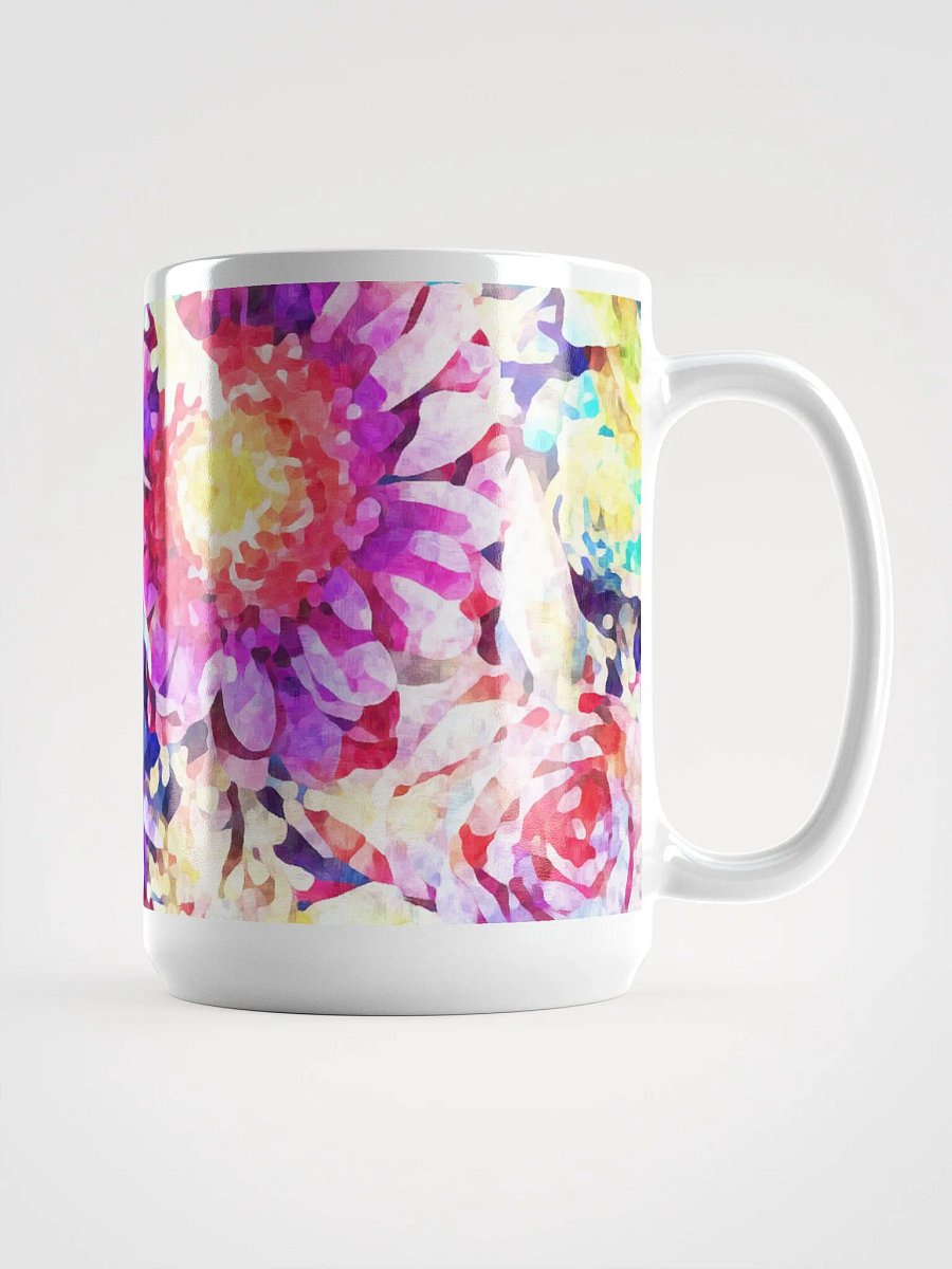 Abstract Graphic | White Coffee Mug | Assorted Bouquet Floral product image (3)