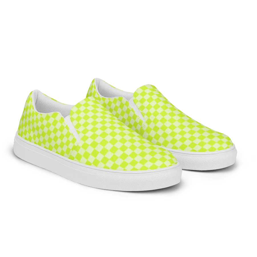CONTRAST™ Checkered Slip Ons Men's n. 27 product image (1)