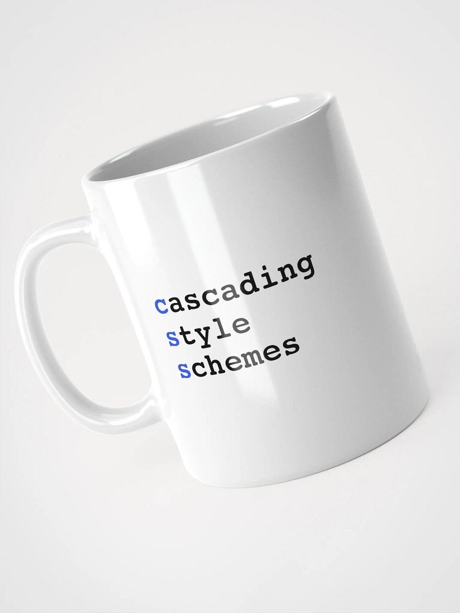 CSS Cascading Style Schemes Mug product image (3)