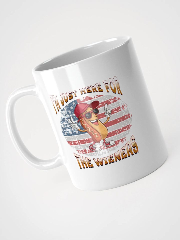 Im Just Here For The Wieners Hot Dog Wonderland Mug product image (2)