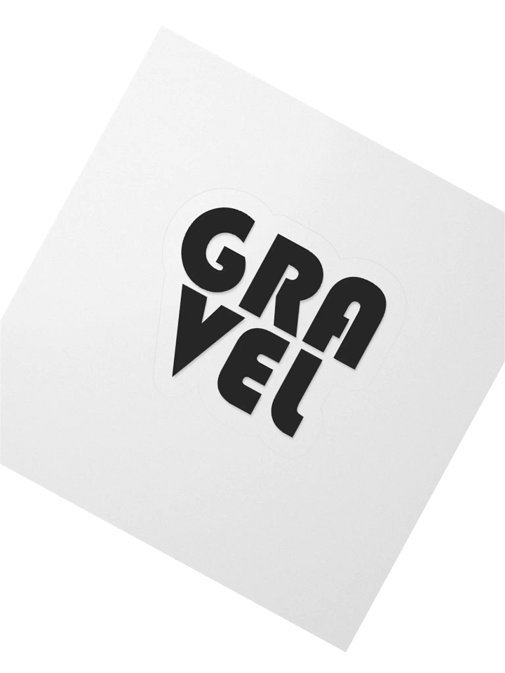 Gravel Gra vel sticker product image (6)