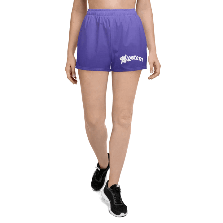 TAKE YOUR FLOWERS Women's Shorts Easter Purple product image (2)