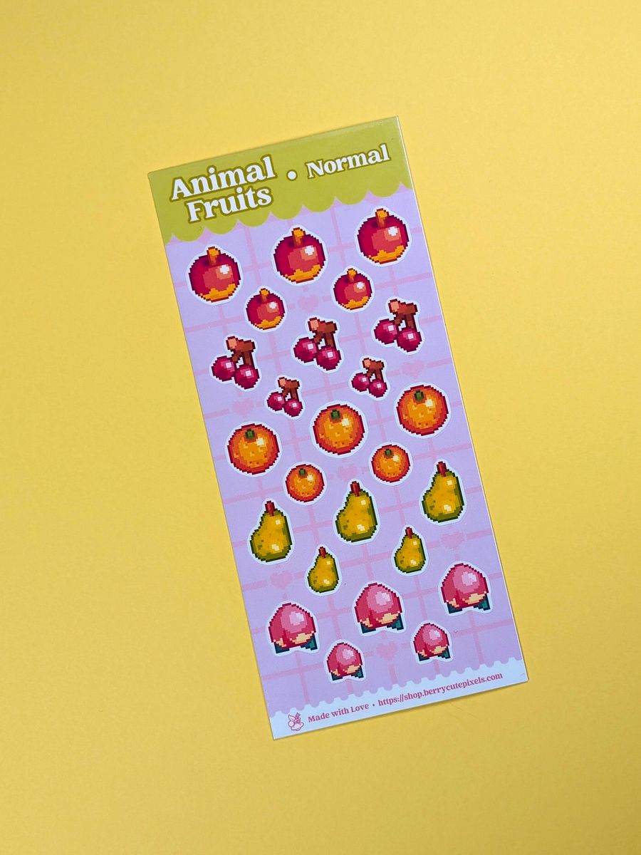 Fruit Sticker Sheet✂️ product image (2)