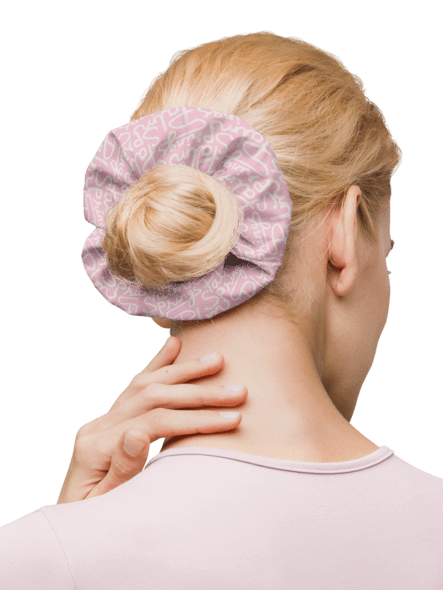 Palm Springs All-Over typography Scrunchie product image (3)