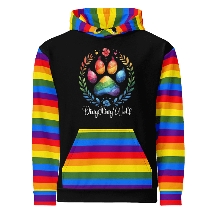 Pride Paw DELUXE Unisex Hoodie product image (1)