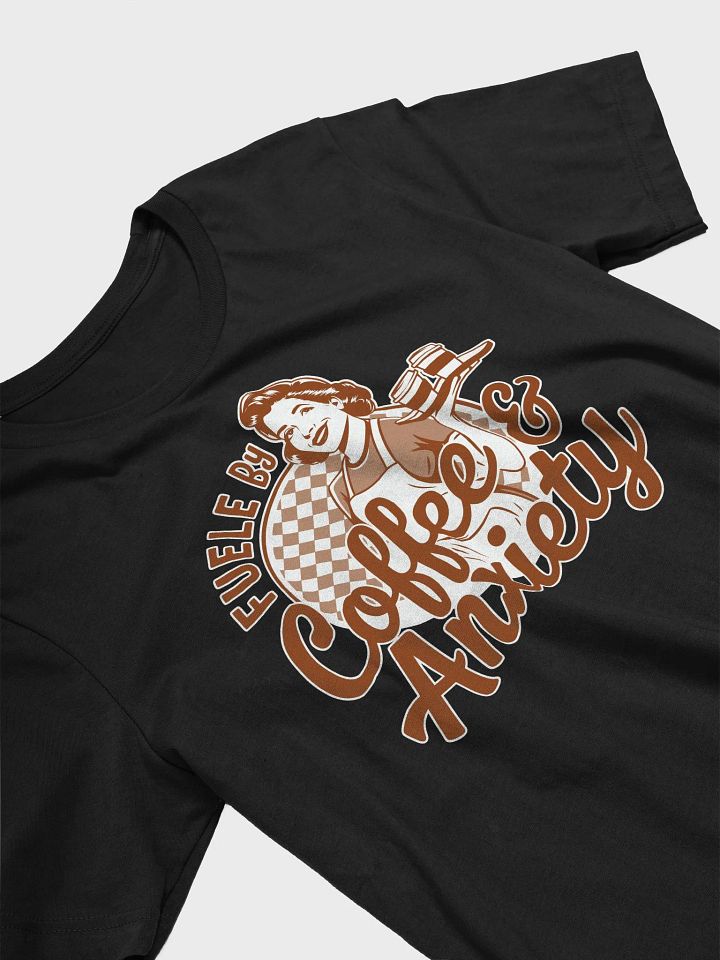 Vintage Coffee & Anxiety Tee product image (2)