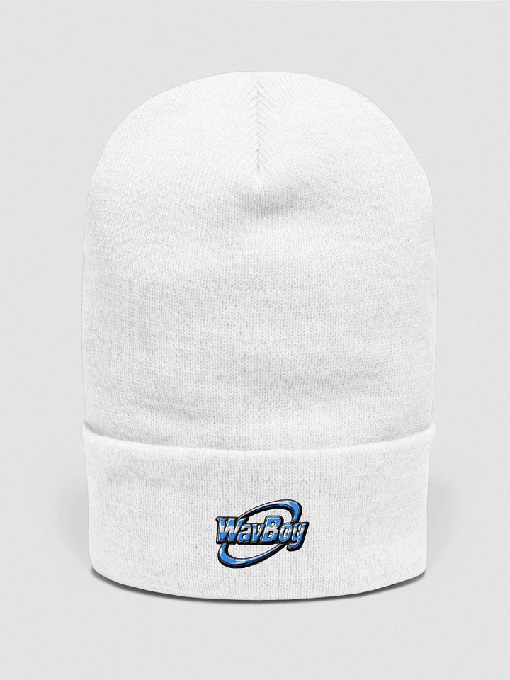 WavBoy White Beanie product image (1)