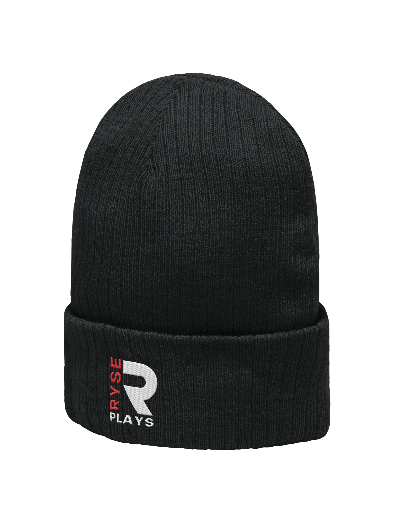 Ryse Plays Beanie (White & Red Logo) product image (2)