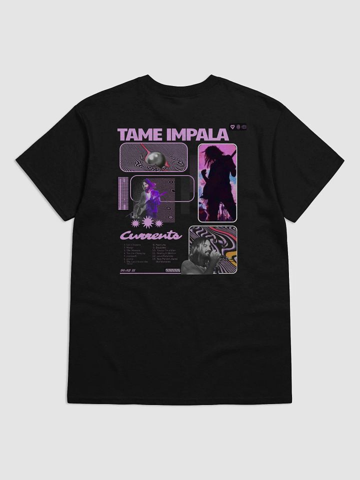 Custom print of Psychedelic Swirl Tame Impala T-Shirt product image (2)