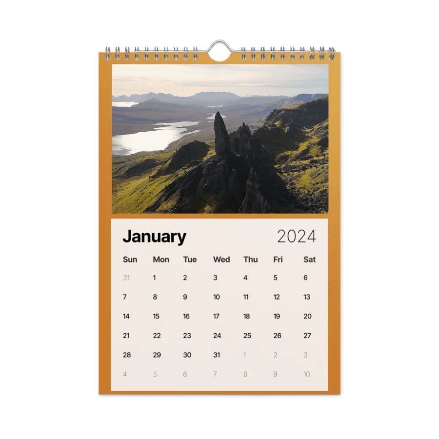 Scotland Calendar 2024 product image (6)