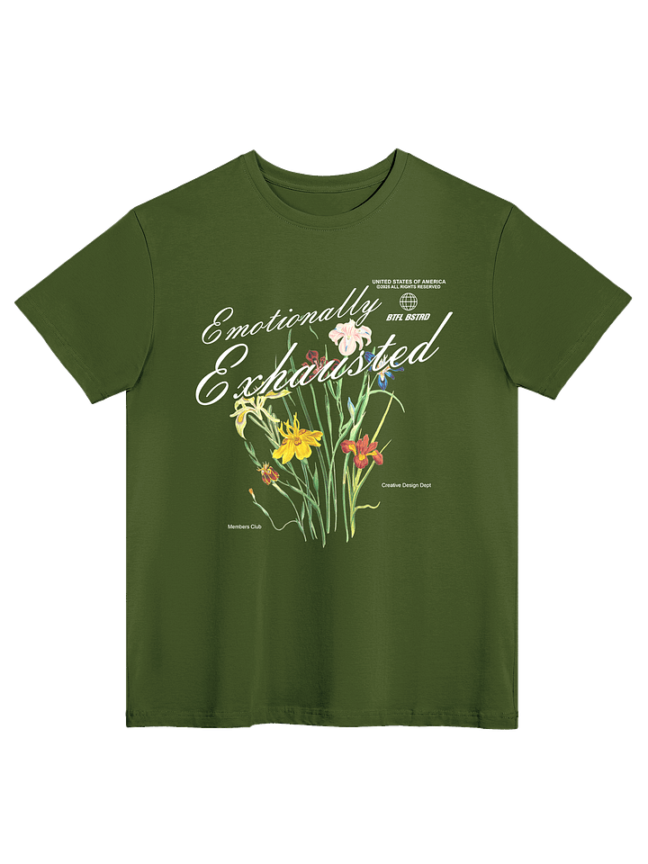Emotionally Exhausted Floral - Tee product image (3)