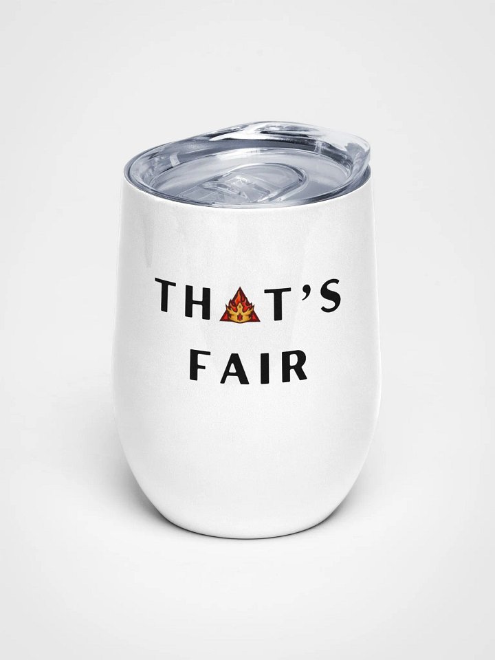 That's Fair Wine Tumbler product image (1)