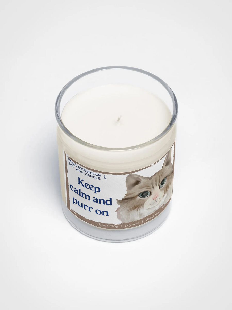 Persian Cat Lover Best Gift, Large Capacity, Great Value & Eco-Friendly Candle – 1.2 lbs of Pure Serenity product image (3)