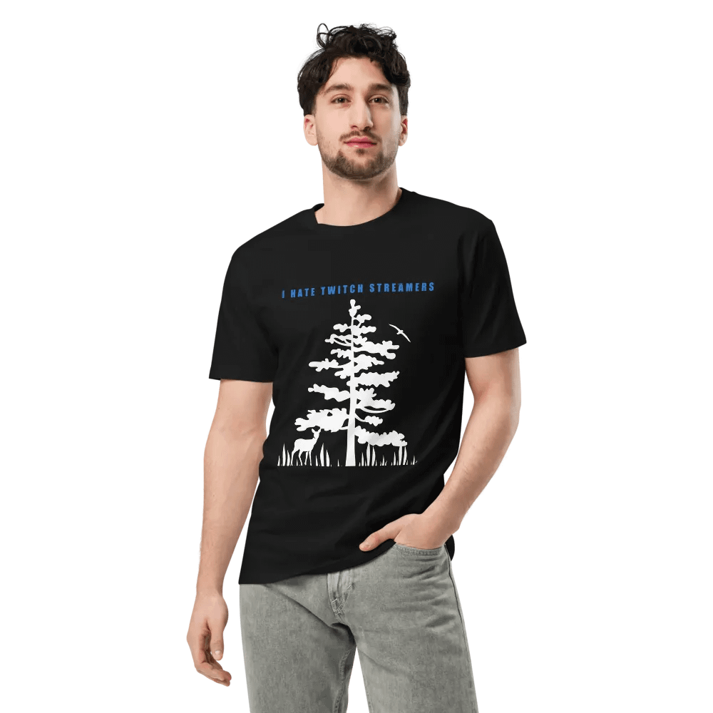 I hate twitch streamers nature t-shirt product image (4)