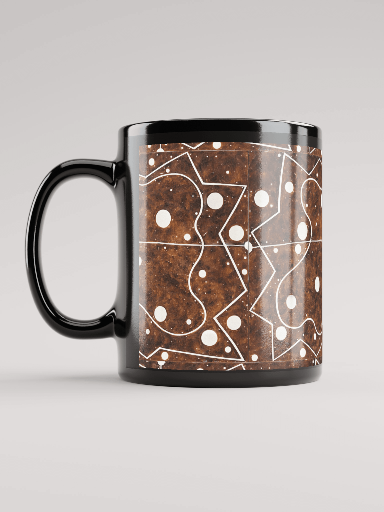 Possibility in Circles Black Glossy Mug product image (6)