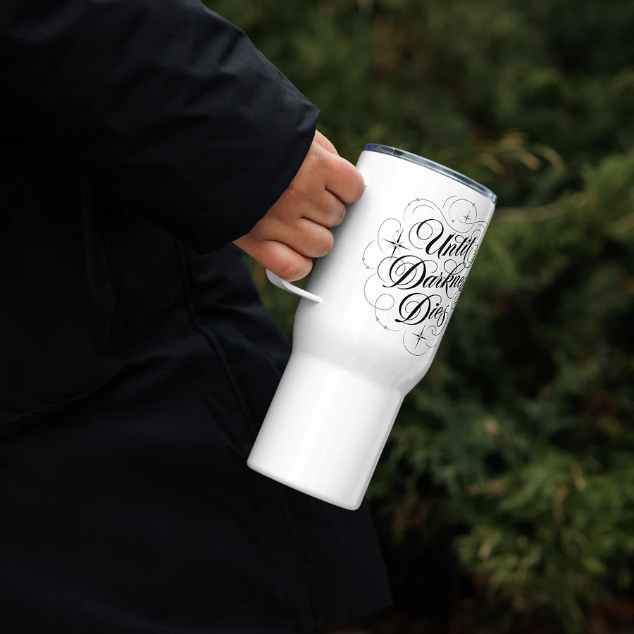 Until Darkness Dies (swirls design) Travel Mug product image (15)