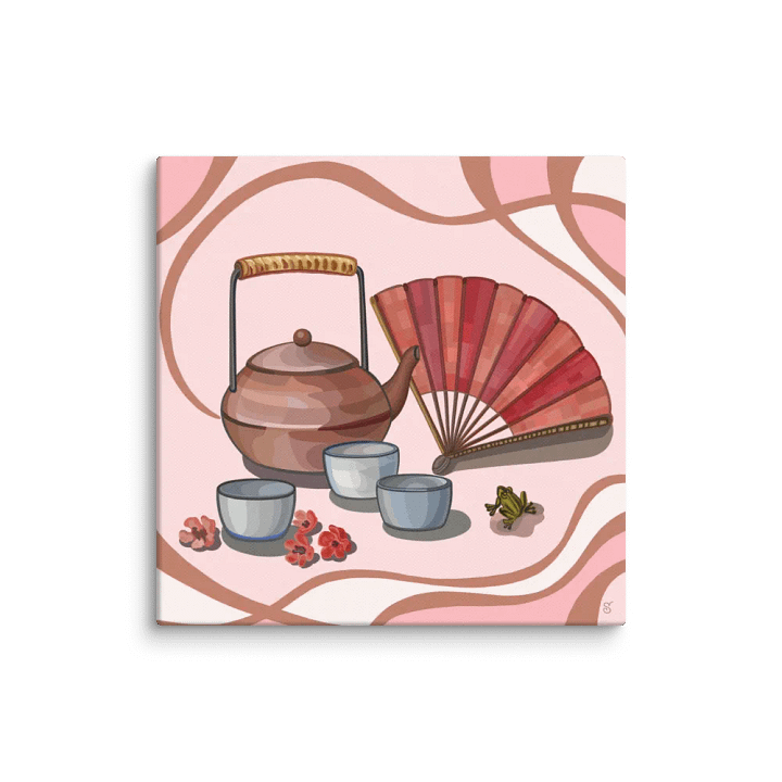Tranquil Tea Time Canvas Set - Coffee Shop No. 8 product image (1)