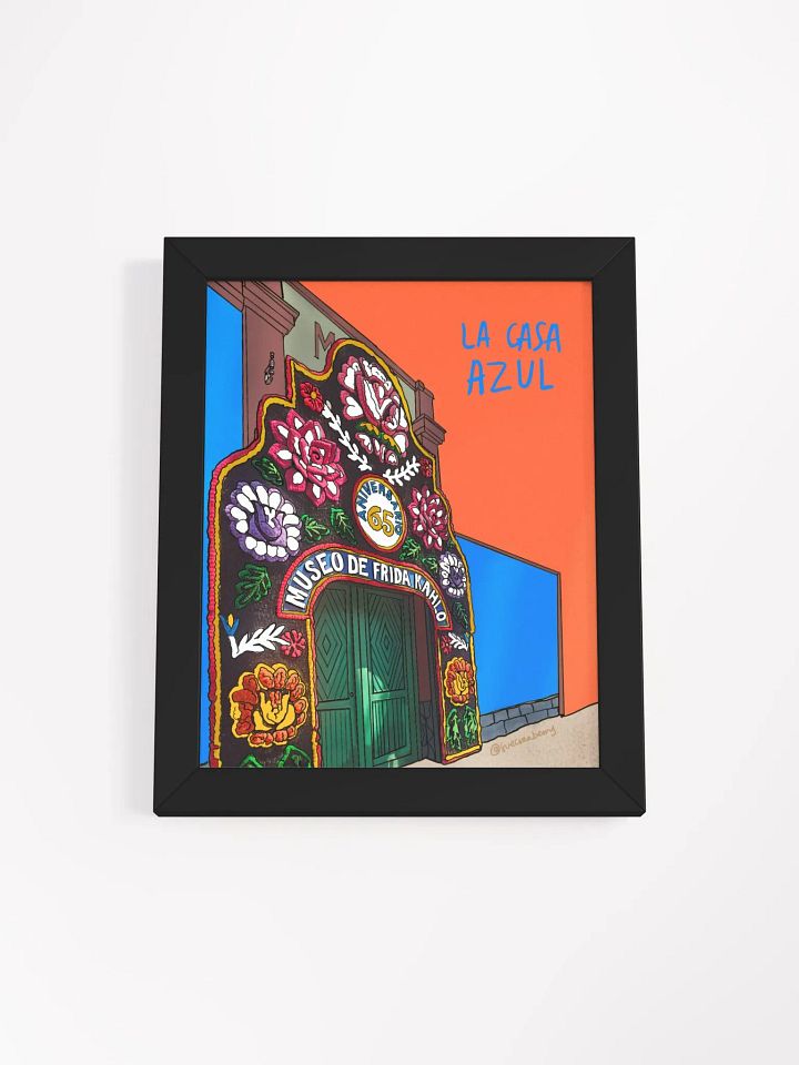 La casa azul Framed poster product image (6)
