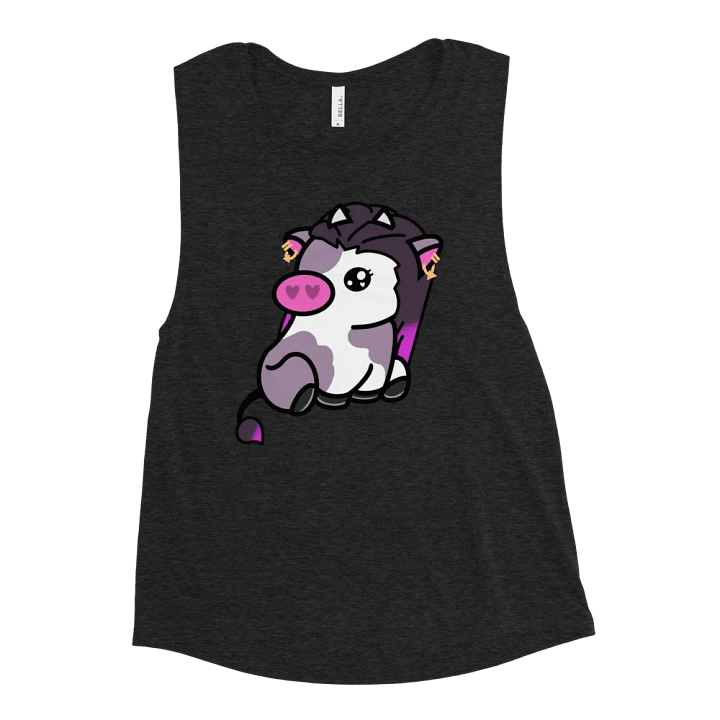 Reyna Cow (Front Only) Womens Tank Top product image (2)