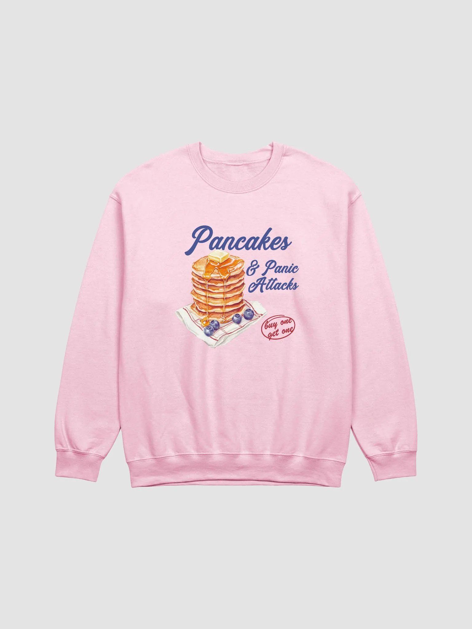 'Pancakes & Panic Attacks' Crewneck product image (9)
