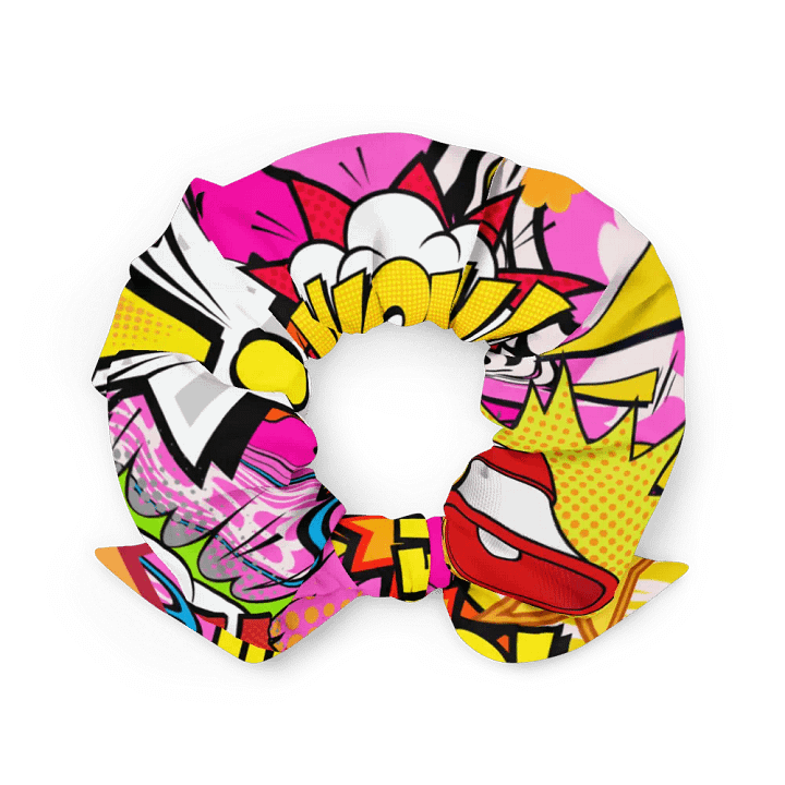 Colourful Pop Art Scrunchie product image (2)