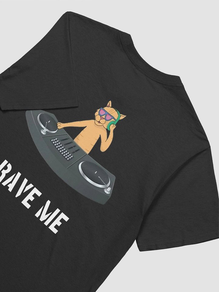 Rave Cat DJ Unisex T-Shirt product image (1)