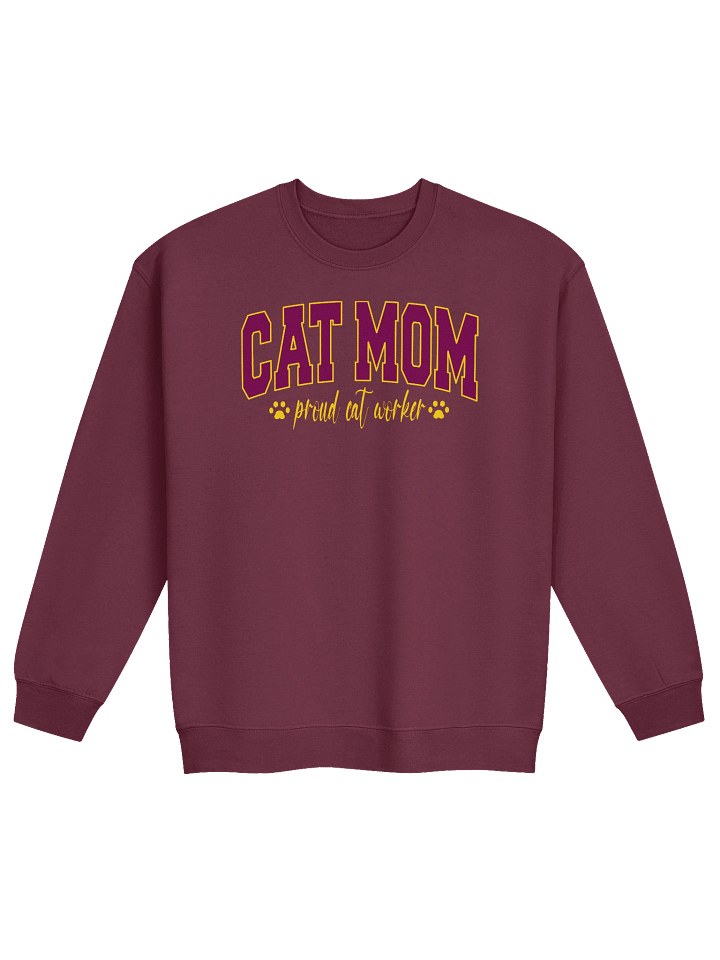 Cat Mom (proud cat worker) - Unisex Adult Sweatshirt product image (21)