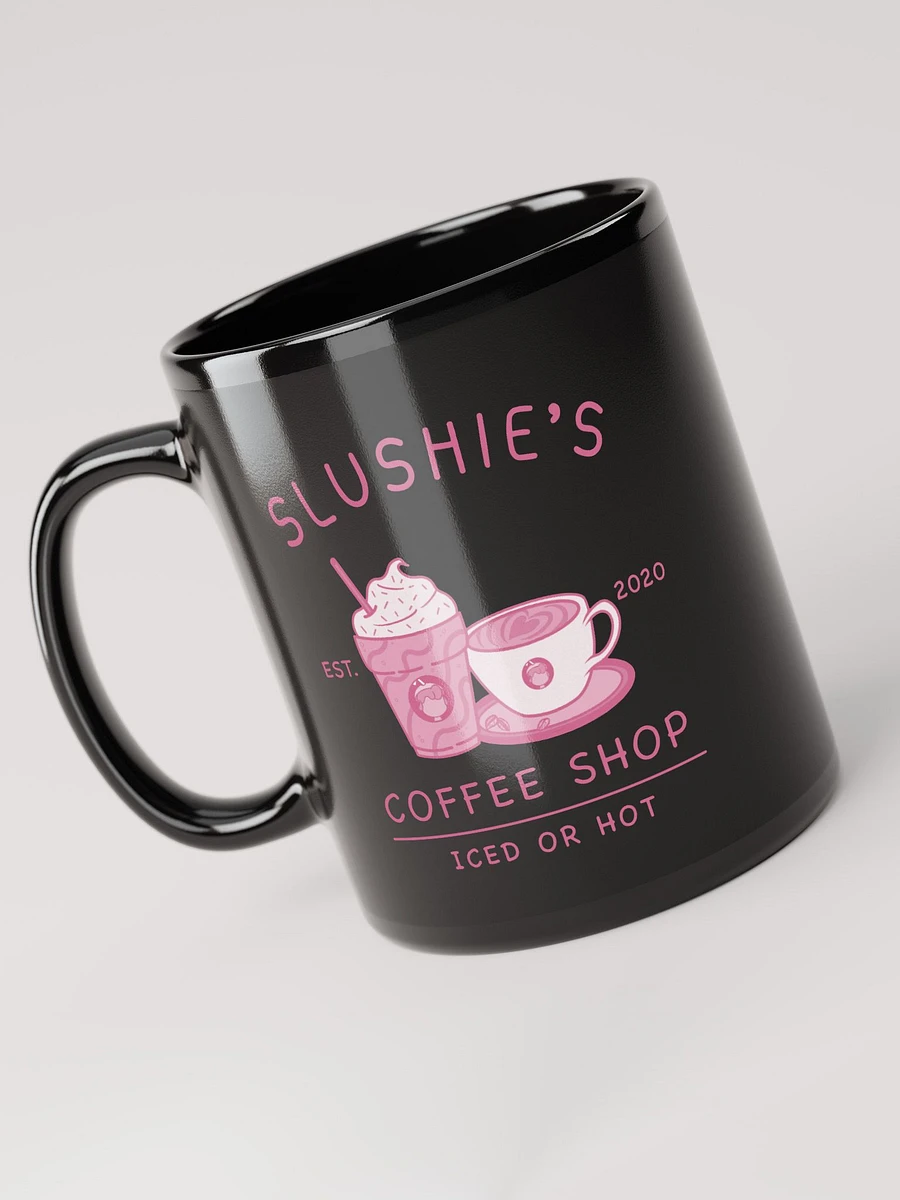 Slushie's Coffee Shop (Pink) | Black Mug product image (6)