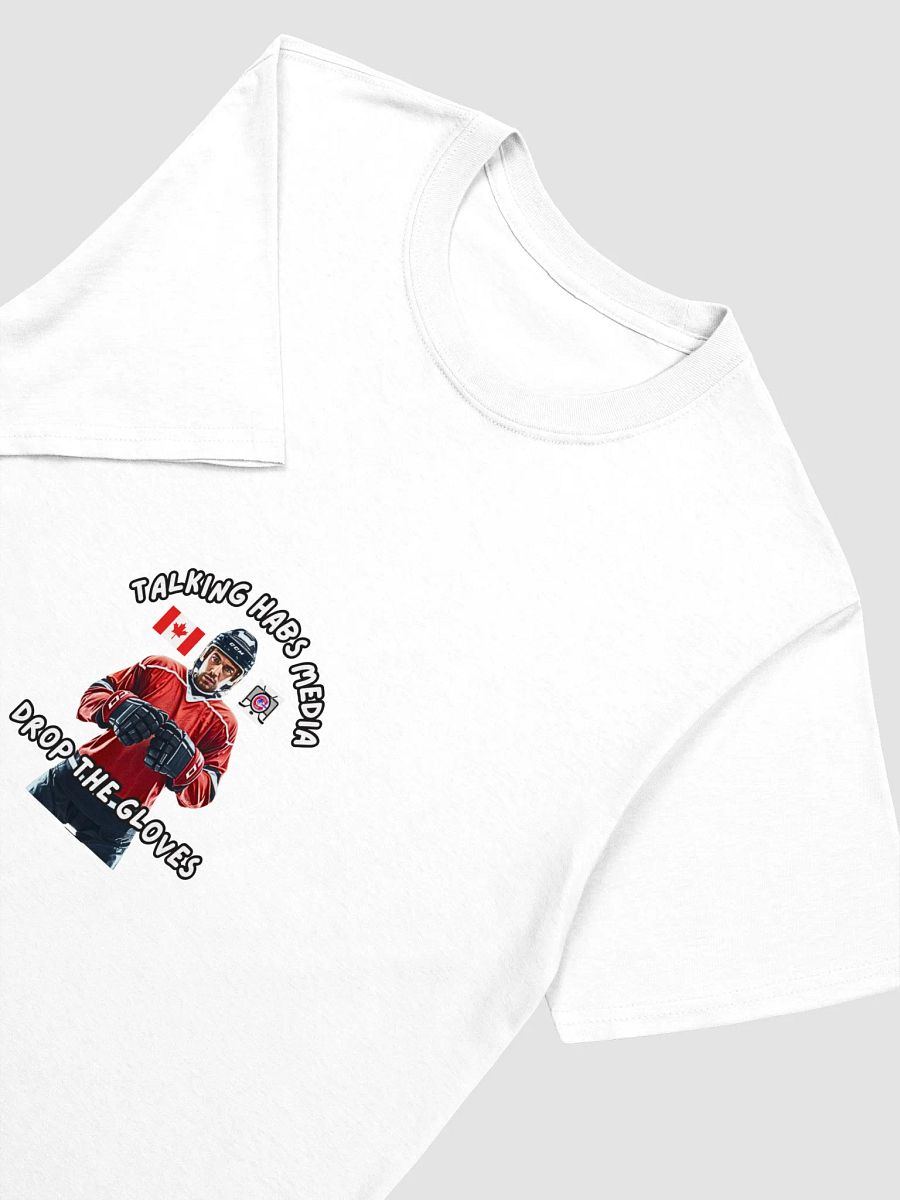 Talking Habs "Drop the Gloves" White Design T-Shirt product image (7)