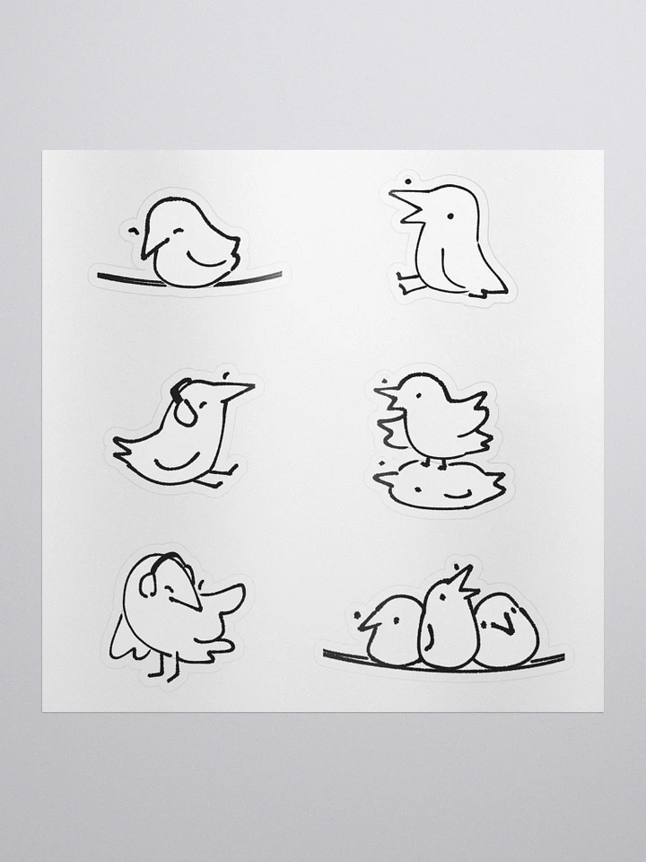 Doodle Birb Stickers product image (1)