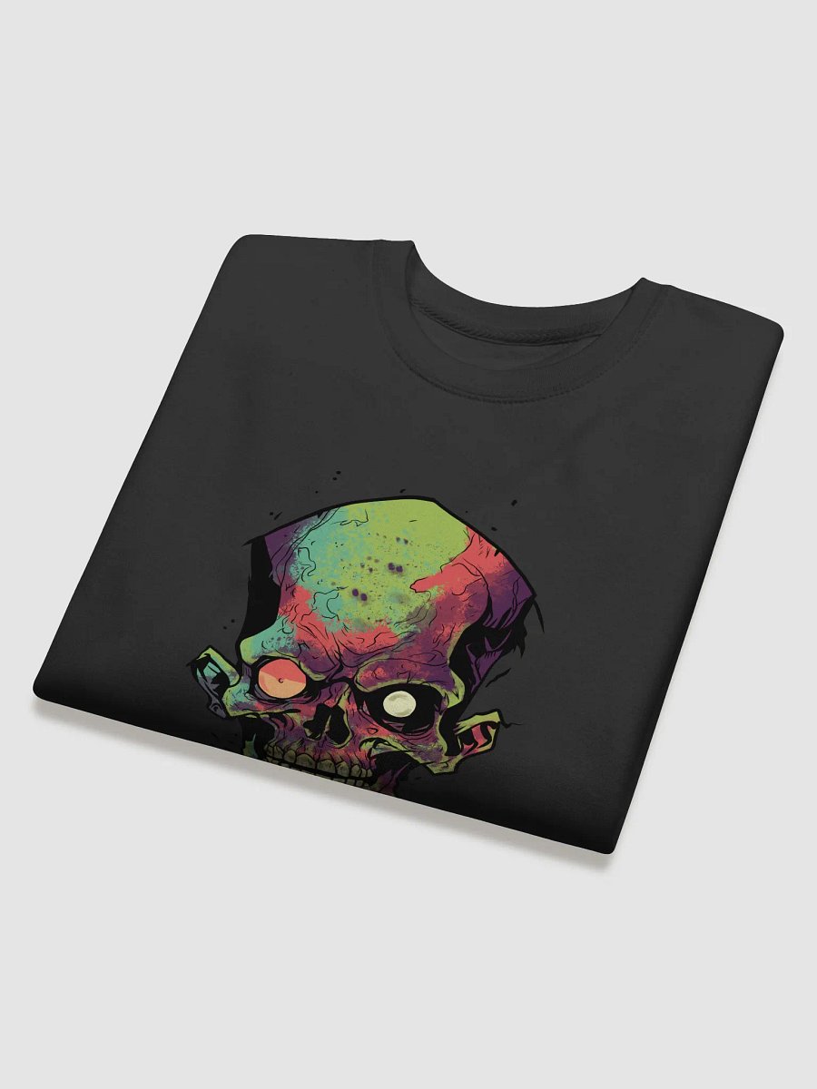 Psychedelic Skull Cotton Sweatshirt product image (4)