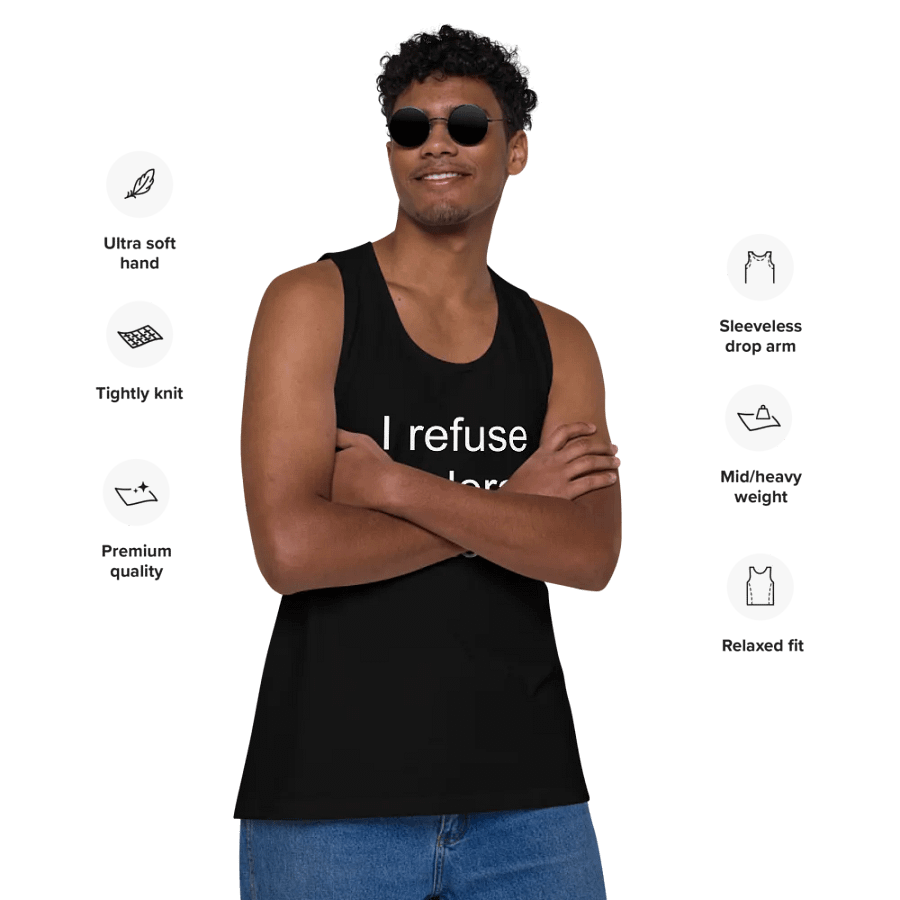 I refuse to tolerate lactose tank top product image (9)