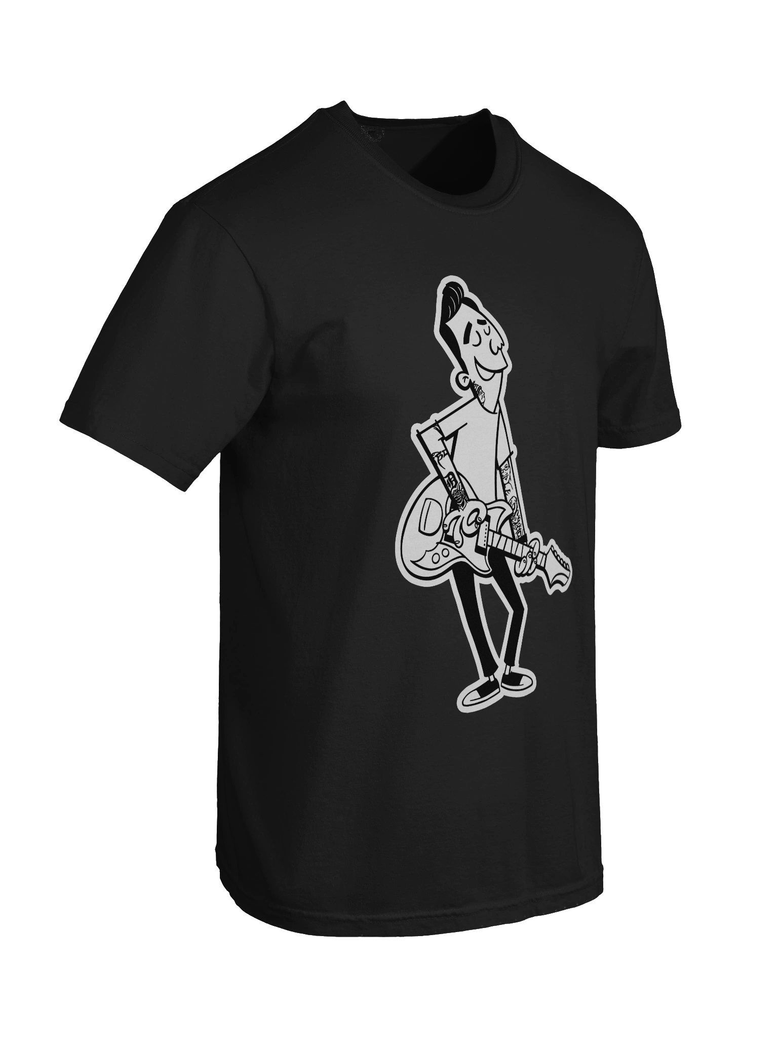 B&W Cartoon | Comfort Color Heavyweight Tshirt product image (8)