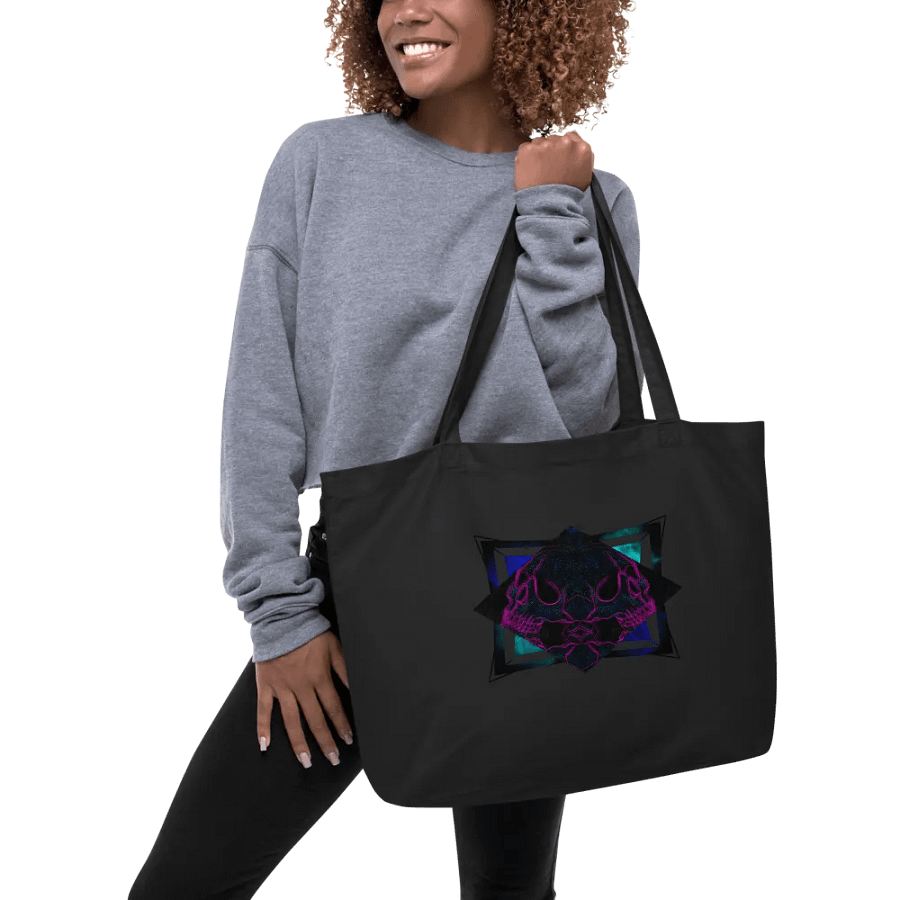Double-Skull Cotton Tote product image (5)