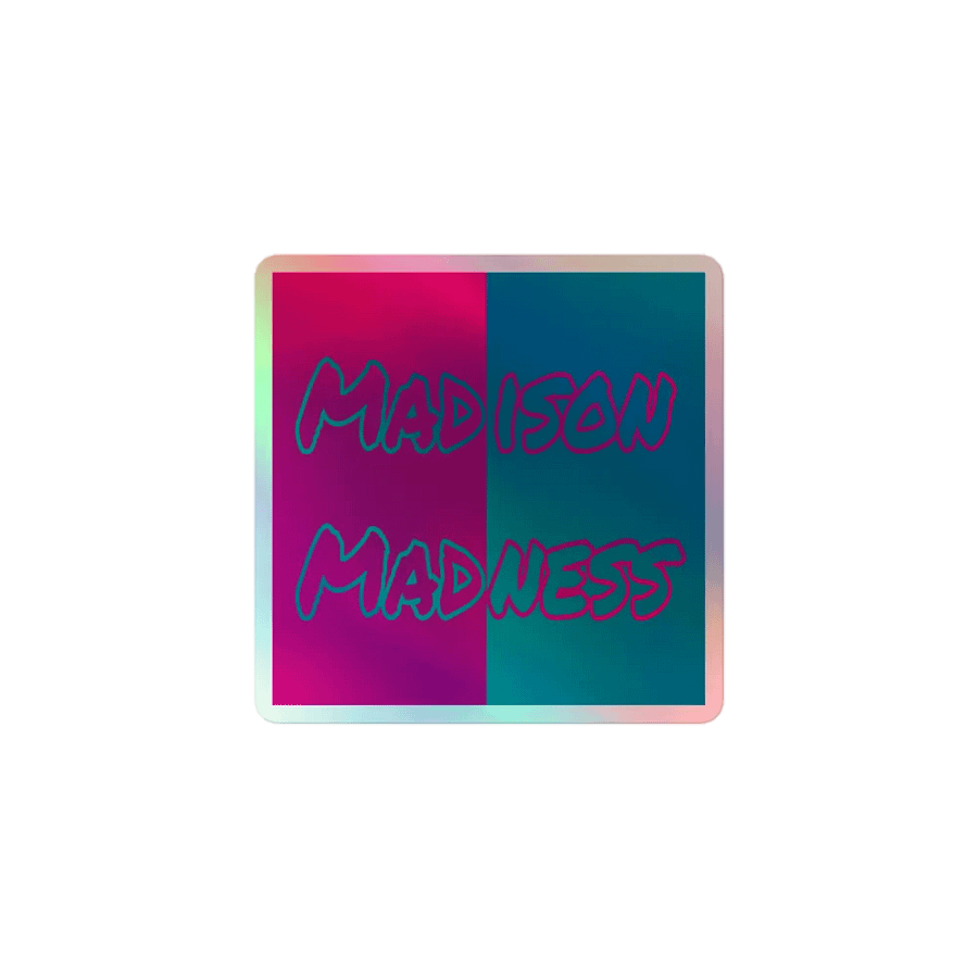 Madness Sticker - Holographic product image (1)